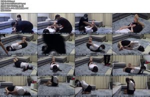 [新月原创] 玉箫直播驷马铐丝袜被TK还要努力解缚却完全失败-丝依依