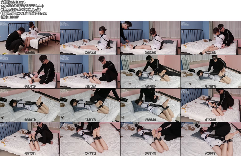 [心悦束艺] 楠楠单手套脚镣驷马TK-丝依依