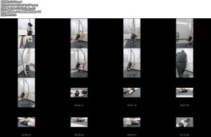 [飞天原创] 柔柔玩了一次终身都不想在玩的单脚吊缚，y部大棒太难受了,太刺激-丝依依