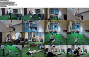 [半岛束艺] 照野神秘女人2号的高空作业-丝依依