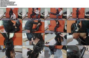 [云翎清风] 皮衣小清妹子被捕日记-丝依依