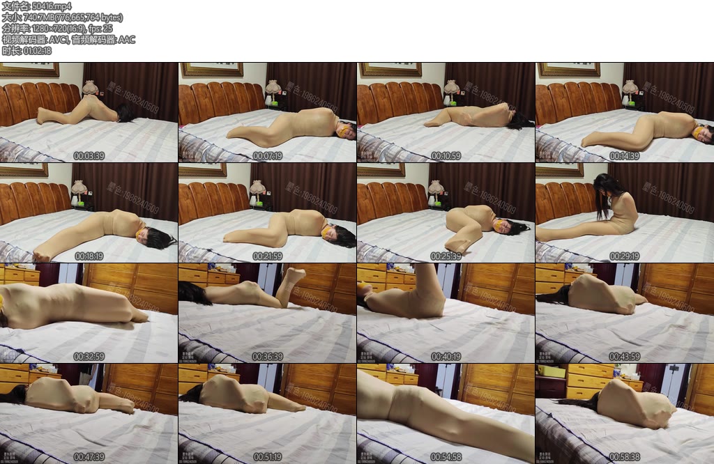 [墨色原创] 蛋糕丝袜全包挣扎双层丝袜模特反馈很紧很舒服-丝依依