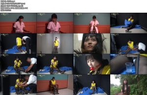 [一绳有你] 梦境边缘某院女医贩卖器官被抓梦中被五花大绑断头台斩首惊醒后戴金属枷锁口球收集口水判处死刑刑场枪决-丝依依