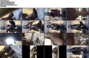 [新月原创] 玉箫同好定拍女王様足骂踏本二渔网袜高跟鞋踩踏女主牵绳TJ-丝依依