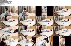 [九尾少女] 猫耳白丝甜美女仆白丝蒙眼TJSP拘束结尾有女仆の诱人问语-丝依依