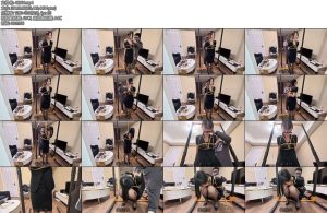 [尤雾原创] 第一次体验吊缚刚开始模特就哭了-丝依依