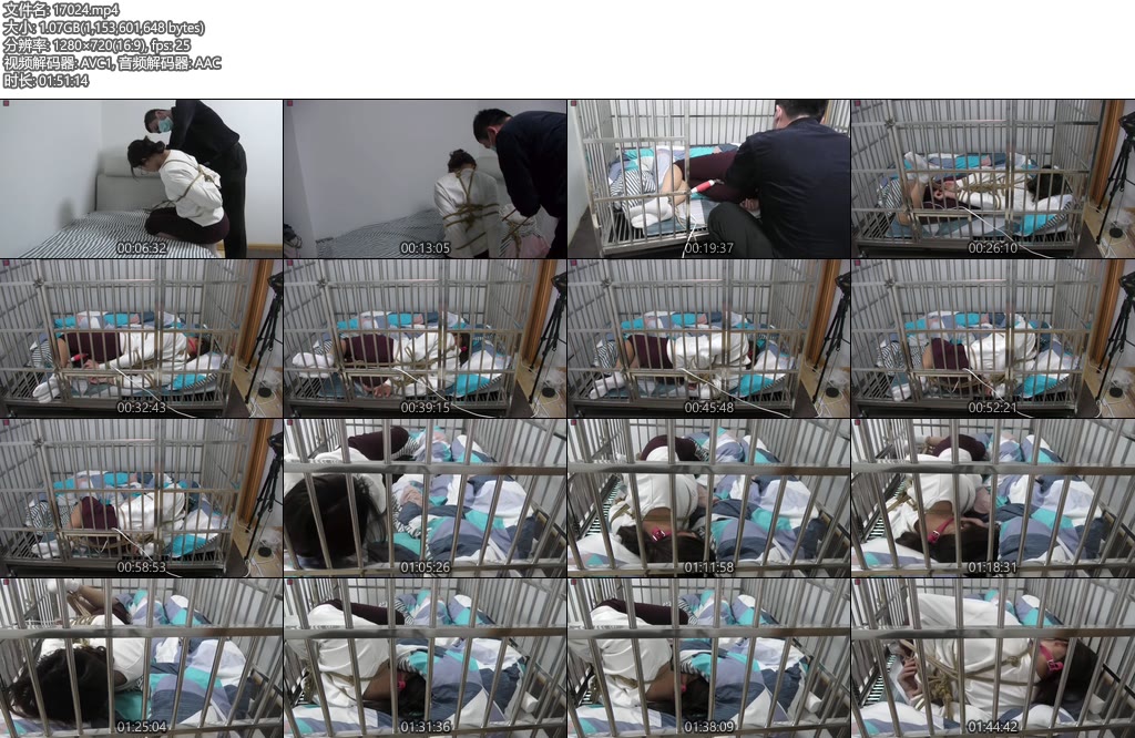 [绳之韵] 瑾瑜的清明假期（第四集）乖狗狗捆绑入笼，驷马捆绑，股绳固定-丝依依