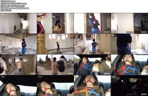 [半岛束艺] 户外4废弃售楼处里的捉迷藏-丝依依