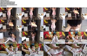 [小羽原创] 小舞吊缚 壁咚 放置 分腿 乳夹 震震内置 一小时全程-丝依依