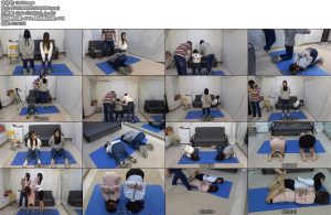 [美束映画] 两个大美女甘然和阿荣，反扭，抓捕，反铐，画押，押解，五花大绑，赤脚，驷马挣扎等-丝依依