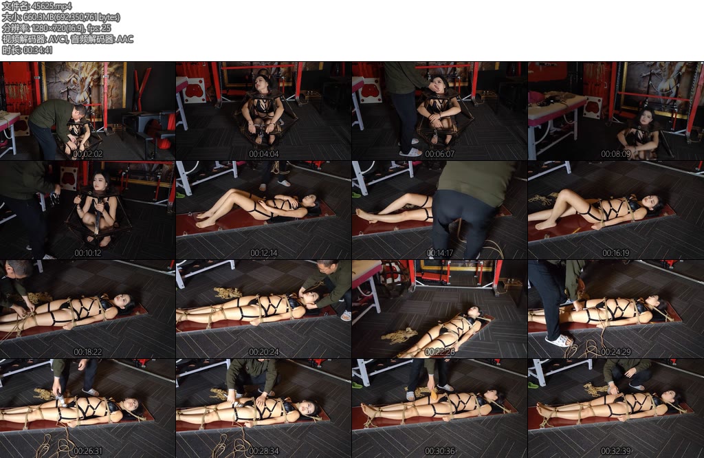 [随心原创] 江奈蜷缩笼子与木板固定-丝依依