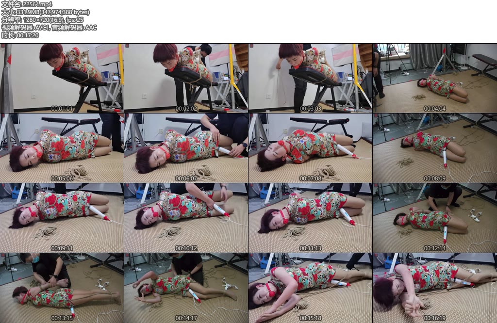 [绳之韵] 娇俏小少妇紫菱捆绑游戏初体验（第二集）直臂驷马，TK、初震、口水收集-丝依依