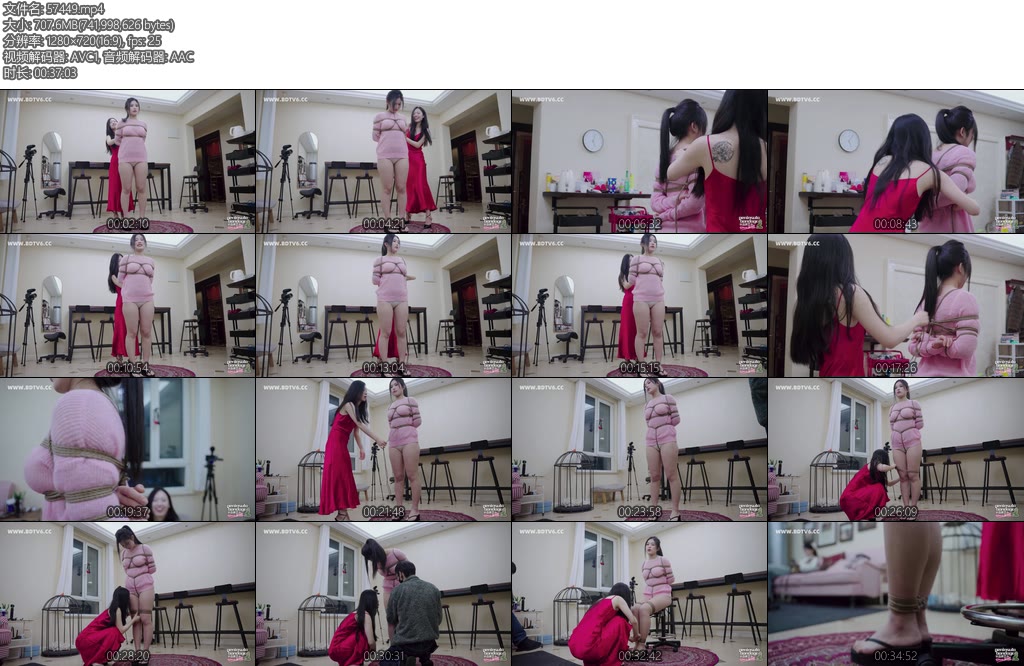 [半岛束艺] 缇娜海语发明的海氏绑法-丝依依