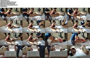 [江山原创] 双母面对面内衣丝袜紧缚，看的见的性感看得见的波涛-丝依依