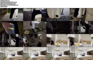 [杰仔原创] 可欣被绑双手带出门散步并将双腿绑在器材上饭团捆绑剧情片段自救以及小倩捆绑自救剧情片段-丝依依