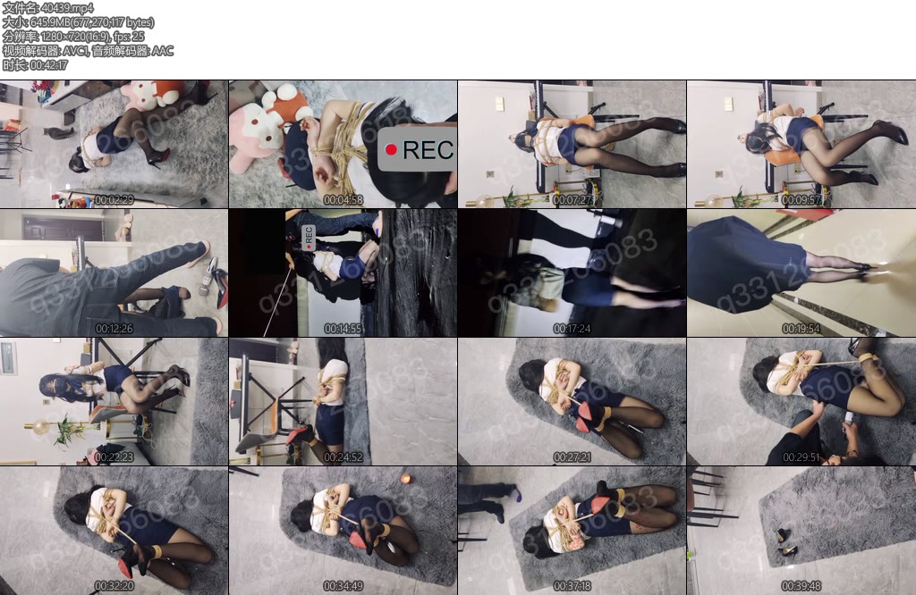 [欢乐谷] 被捆绑过后逛天台然后滴蜡-丝依依