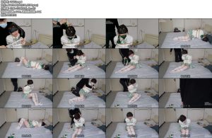 [心悦艺束] 筱筱身穿JK制服白丝袜多种物品堵嘴放置-丝依依