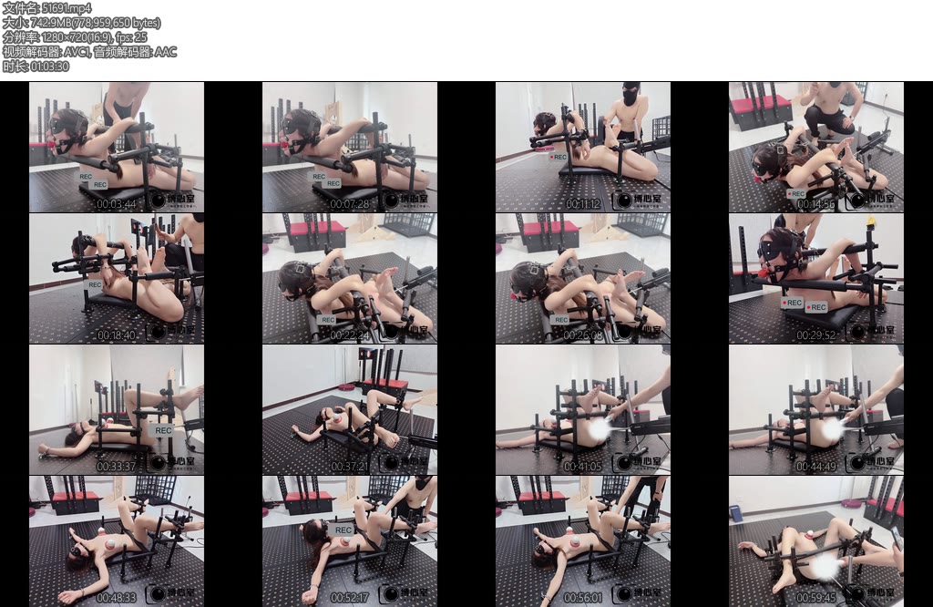 [缚心室] 80多斤女学生的拘束架体验超长时长两种不同姿势玩法全程高强度电击炮击AV棒数不清GC了多少次一直颤抖一直求饶-丝依依