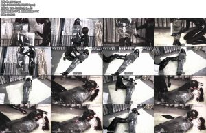 [FSS原创] kaka的胶衣保鲜膜木乃伊BP游戏胶衣百合保鲜膜木乃伊强高防毒面具-丝依依