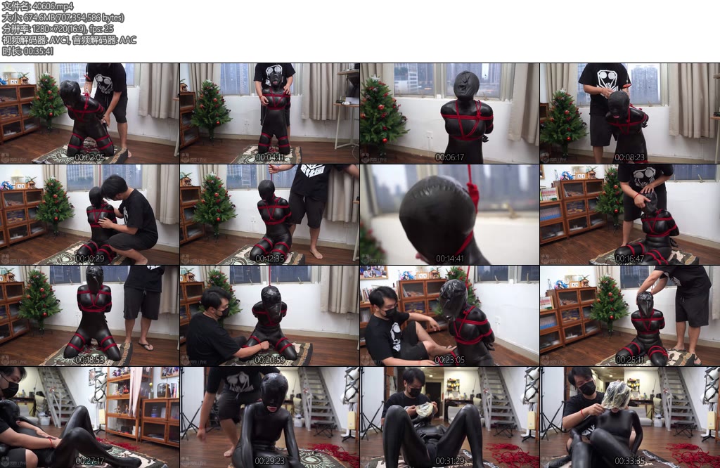 [闪闪原创] 闪闪工作室 捆绑绞刑勒脖子满足时雨的求虐要求直到最后嘴唇发紫结束-丝依依