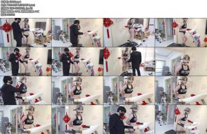 [缚予原创] 线下真实调教之金发妹子减肥记戴脚镣跑步机强制运动SP打屁屁口球口水直流被绑着在跑步机上运动的同时还得专注脚下不能绊倒这种情况下被怎么蹂躏都没法反抗呢-丝依依