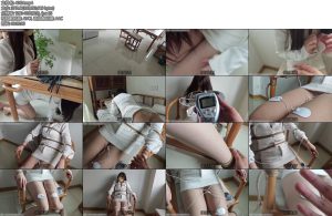 [菠萝摄影] 欧阳婉婉（第九集）女贼入室反被调教电击漏尿抽搐钻狗洞皮鞭跪抽求饶尖叫-丝依依