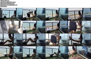 [欢乐谷] 绑在阳台上的美女与大海-丝依依