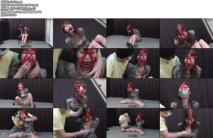 [亚洲绳艺] 隶娘写真馆 气质女白领被捆绑后堵嘴收集口水横流到杯子里的液体-丝依依