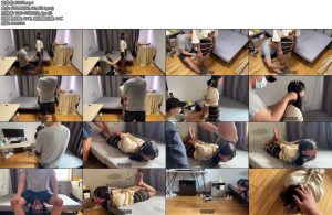 [玩奴原创] 约绑的意外炎炎夏日突然停电超级暴杀驷马骑乘重压考验-丝依依