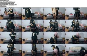 [亚洲绳艺] 灵宁 宁艾如何拥有一只等身手办KIG&X_X&装箱-丝依依