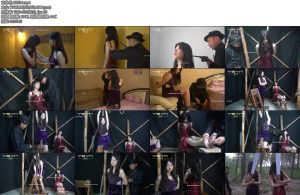 [一绳有你] 推向断头台的同窗姐妹同窗姐妹被捕酷刑三角木马老虎凳夹脚趾挠脚心等誓死不屈推向断头台-丝依依