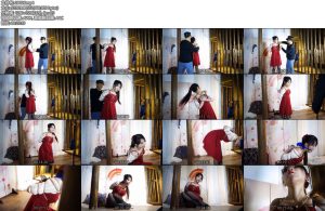 [锐度主张] 嫣儿 OL黑丝五花口球-丝依依