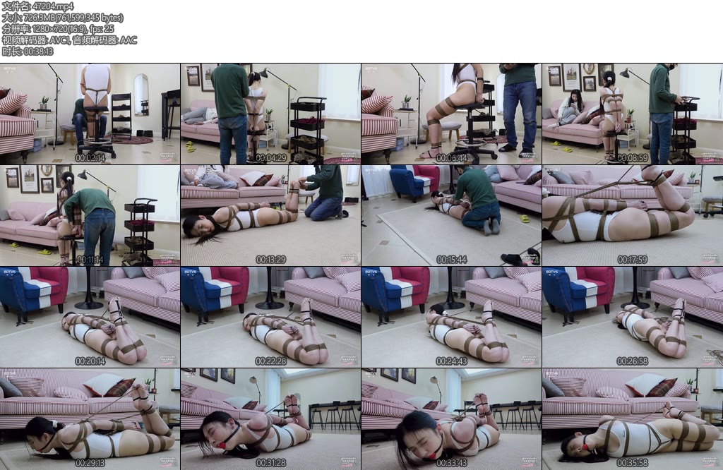 [亚洲绳艺] 绑架女学生-丝依依