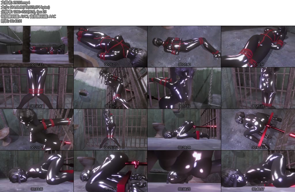 [动画片] 女间谍的监禁地狱（1）女间谍执行任务时意外被俘嘴巴被塞满戴上头套呼吸甚至都变得异常困难还要承受PJ无休止的额外刺激-丝依依