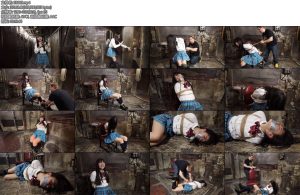[欧美绳艺] Made in Japan Ai skips school to do urban exploring and ends up tied and gagged in an abandoned-丝依依