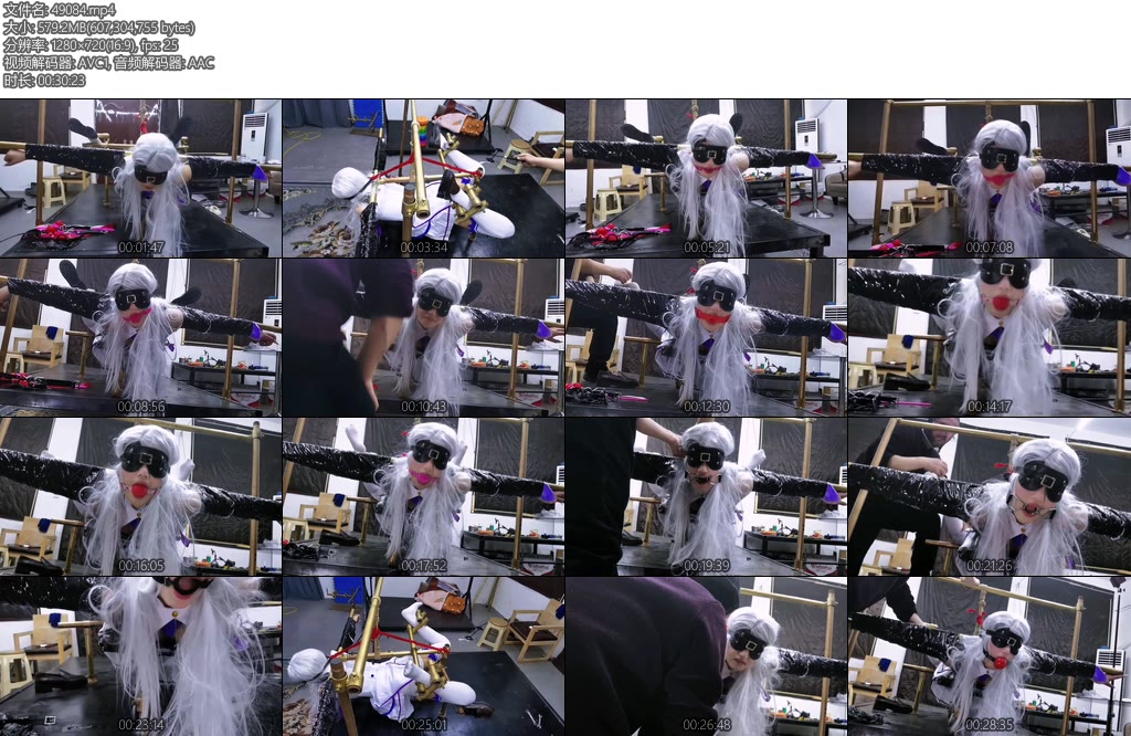 [飞天原创] 宠儿多种口球拘束架禁锢来打赌论输赢-丝依依