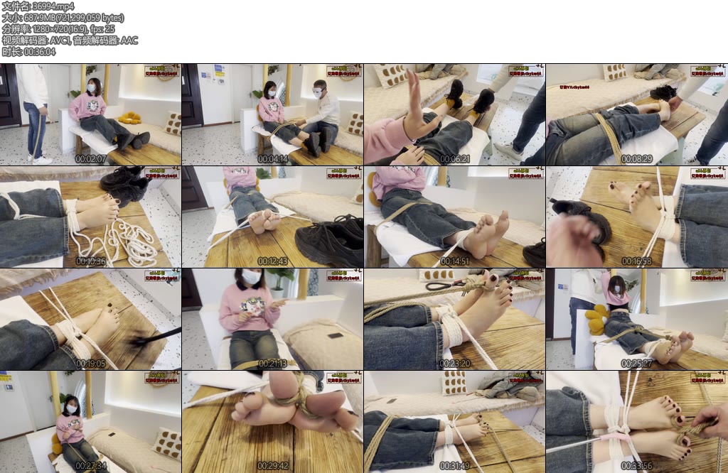 [akb原创] 最怕痒的小美女被挠的最惨的一次-丝依依