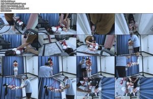 [HUI原创] 二合一潼潼极限驷马被提起操作失误潼潼绝望叫停最后被M字开腿放置衣柜里当摆件强制开腿ZDB折磨-丝依依