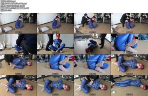 [绳之韵] 敬业的绳模小凡蓝胶衣短丝桃缚（第一集）-丝依依