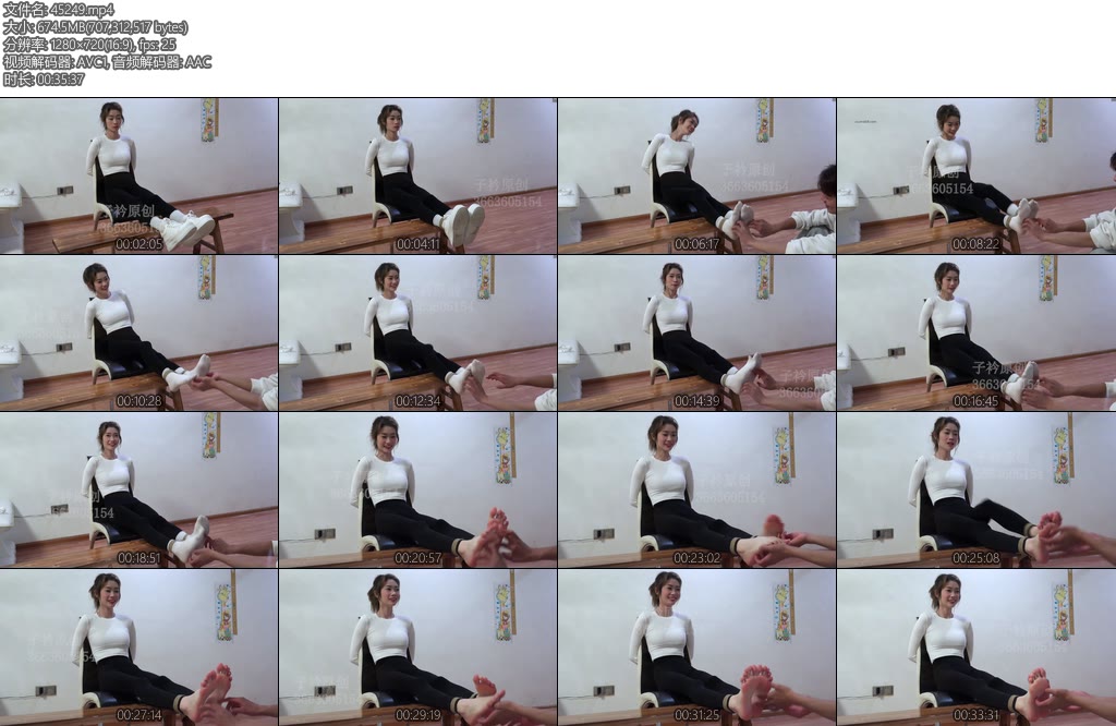 [子衿原创] 千千JK白袜裸足纯TK挠脚-丝依依