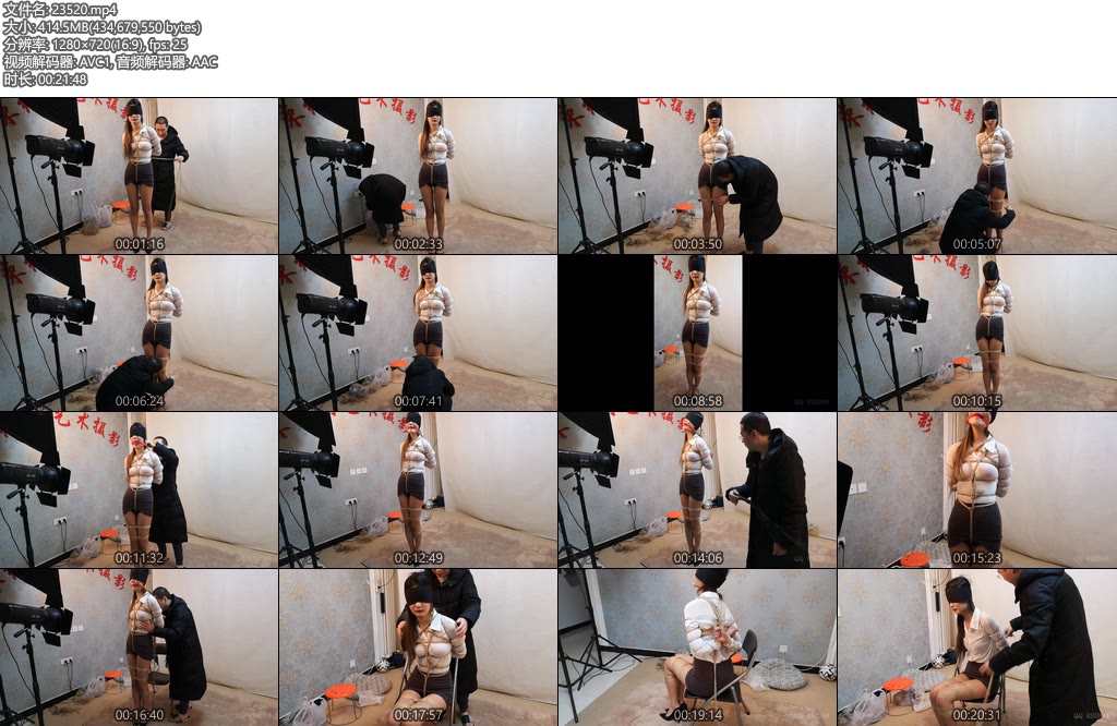 [随心原创] 唇钉美女南晴 五花试镜 新麻绳痛与痒的折磨-丝依依