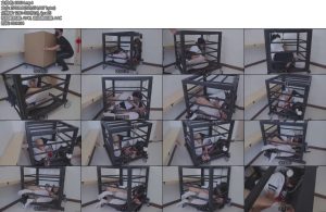 [亚洲绳艺] 白丝妹妹笼中镣铐监禁-丝依依