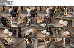 [一绳所爱] 喵喵素衣后手观音捆绑鞭打-丝依依