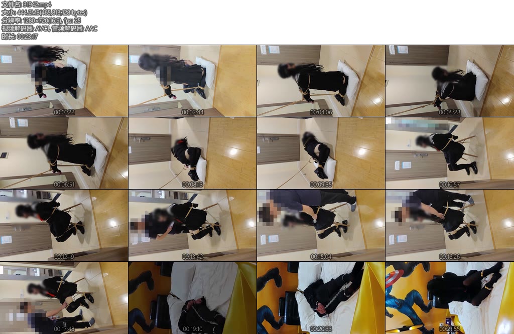 [亚洲绳艺] 天天的吊缚寸止-丝依依