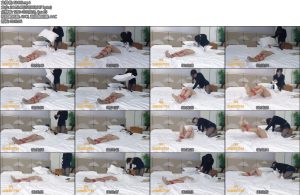 [喵酱原创] 十三分枕头捂丝袜腿部捆绑挣扎-丝依依