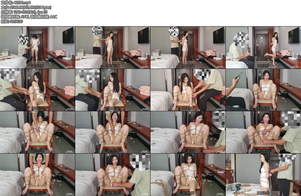 [绳命线] 蓝羽日式M腿-丝依依