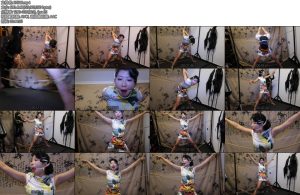 [胜景影视] 旗袍女M紧缚（一）-丝依依