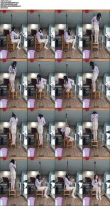 [亚洲绳艺] 薇薇白丝高跟鞋自缚吊缚（2）-丝依依