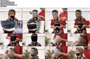 [默示录] 缚艺录 小伊小伊第一次体验死丝袜层层蒙脸6层丝袜再进行脸部SPA别样感受-丝依依