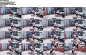 [BadCat] 妙妙X咲希咲希罚跪系列3捆绑紧缚罚跪封嘴-丝依依